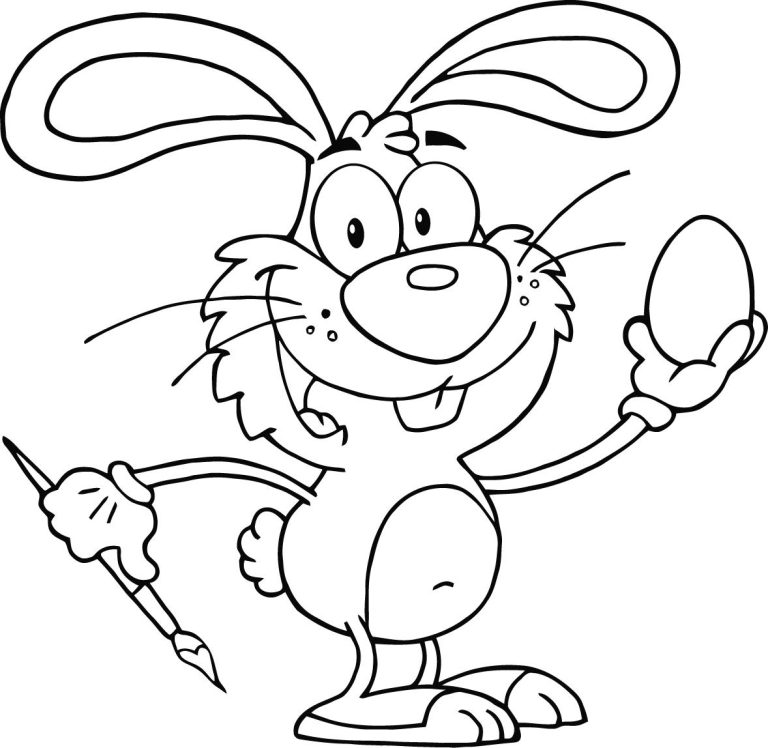 Cool Bunny Coloring Pages To Print References