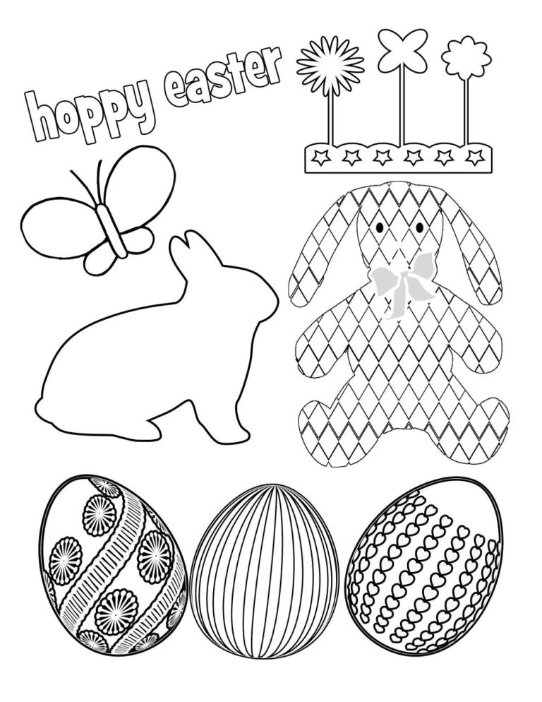 +20 Free Coloring Pages Printable Easter References