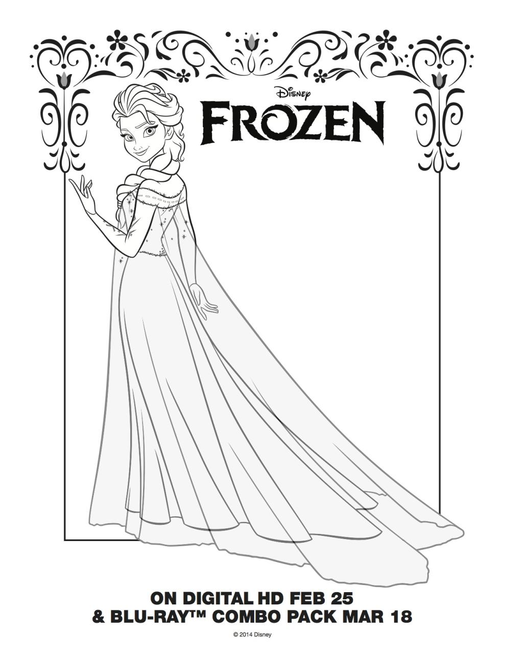 Review Of Elsa Coloring Pages Frozen 2 Ideas