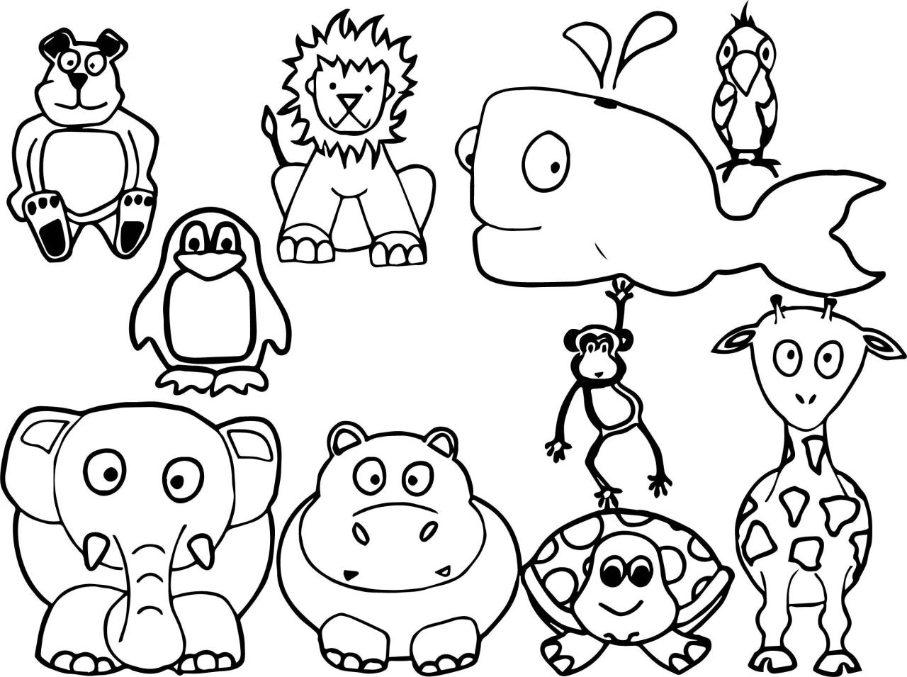 List Of Free Coloring Pages Animals References
