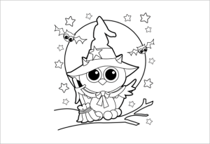 20+ Halloween Coloring Pages PDF, PNG Free & Premium Templates