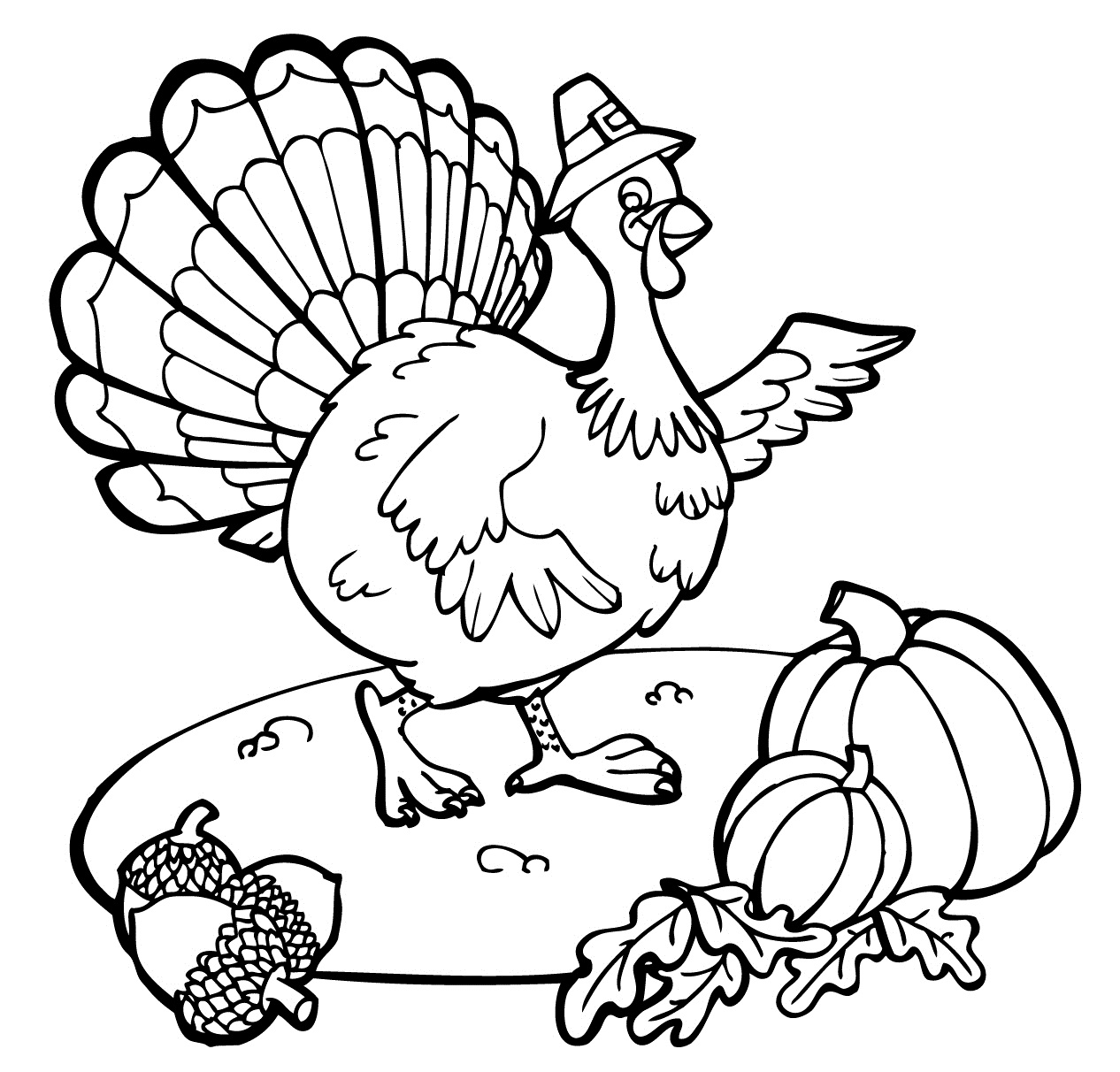 Famous Thanksgiving Coloring Pages For Elementary Students Ideas