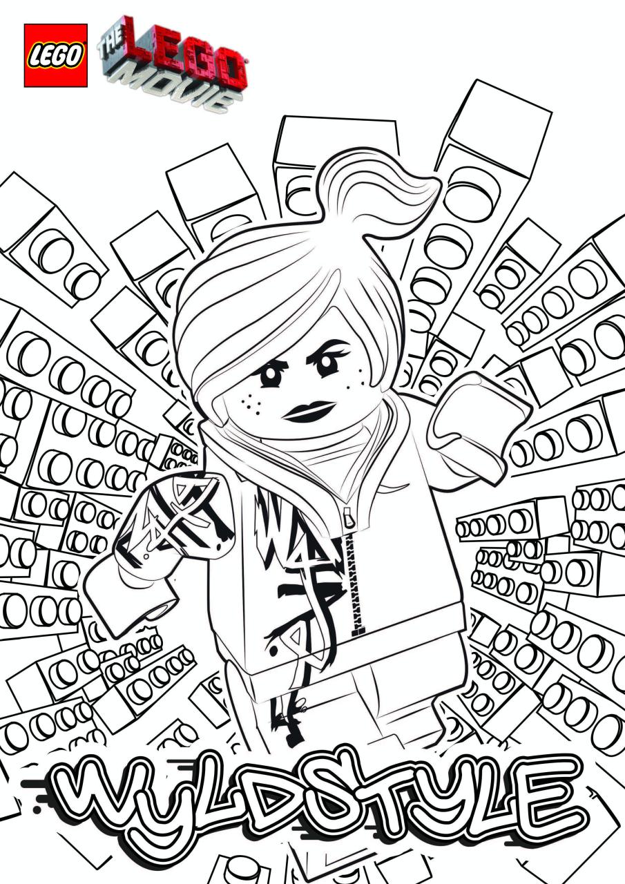 Famous Lego Coloring Pages Printable Free 2022