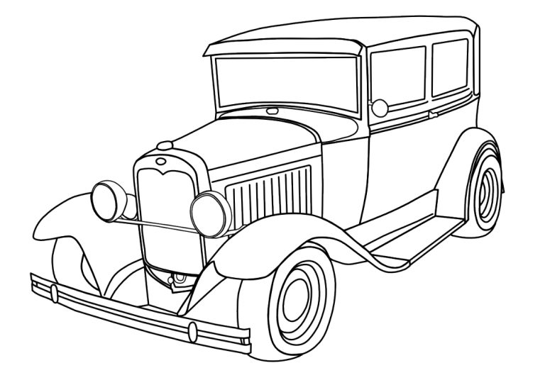 List Of Cars Coloring Pages For Toddlers Ideas