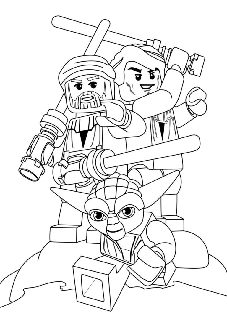 Review Of Lego Coloring Pages Star Wars References