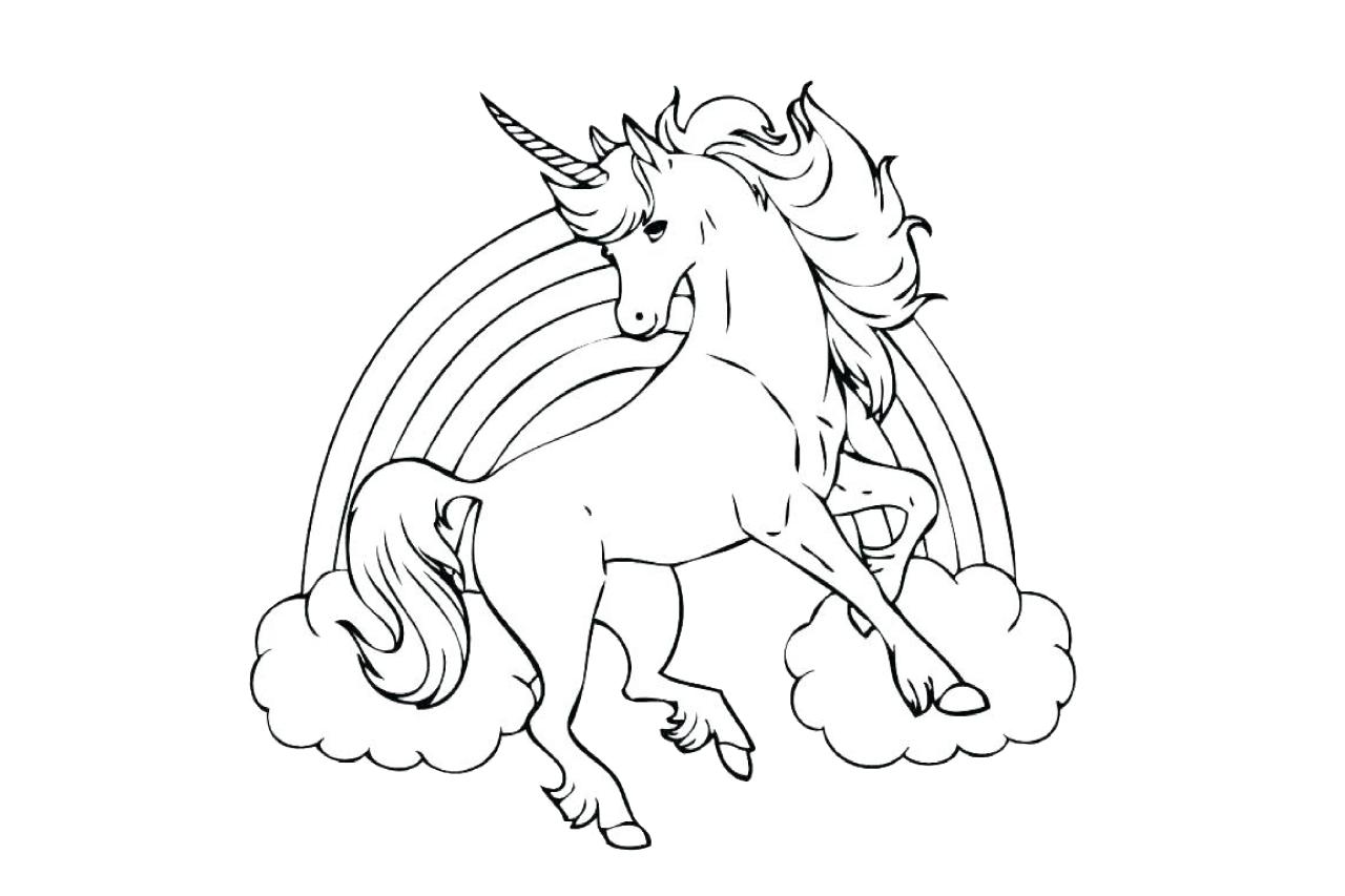 Famous Printable Coloring Pages Unicorn References