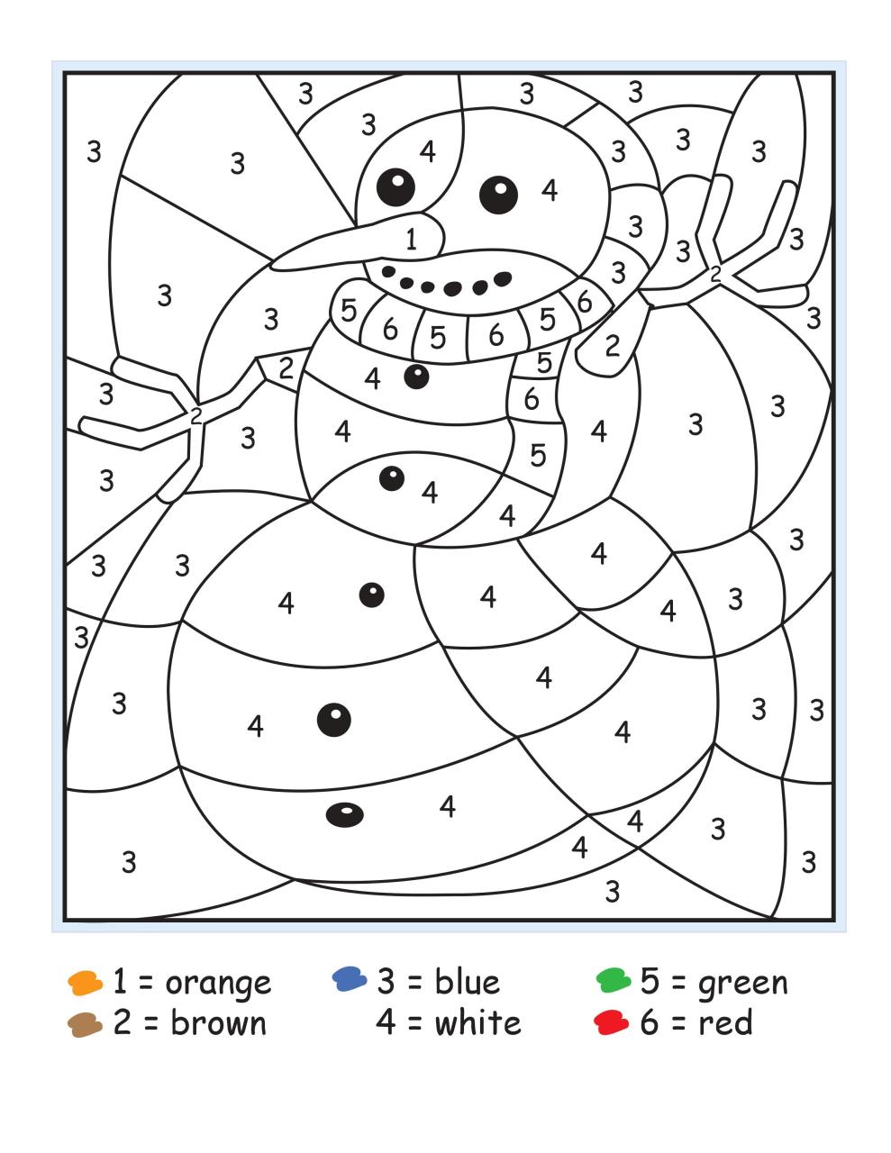 Famous Number Coloring Pages Kindergarten Ideas