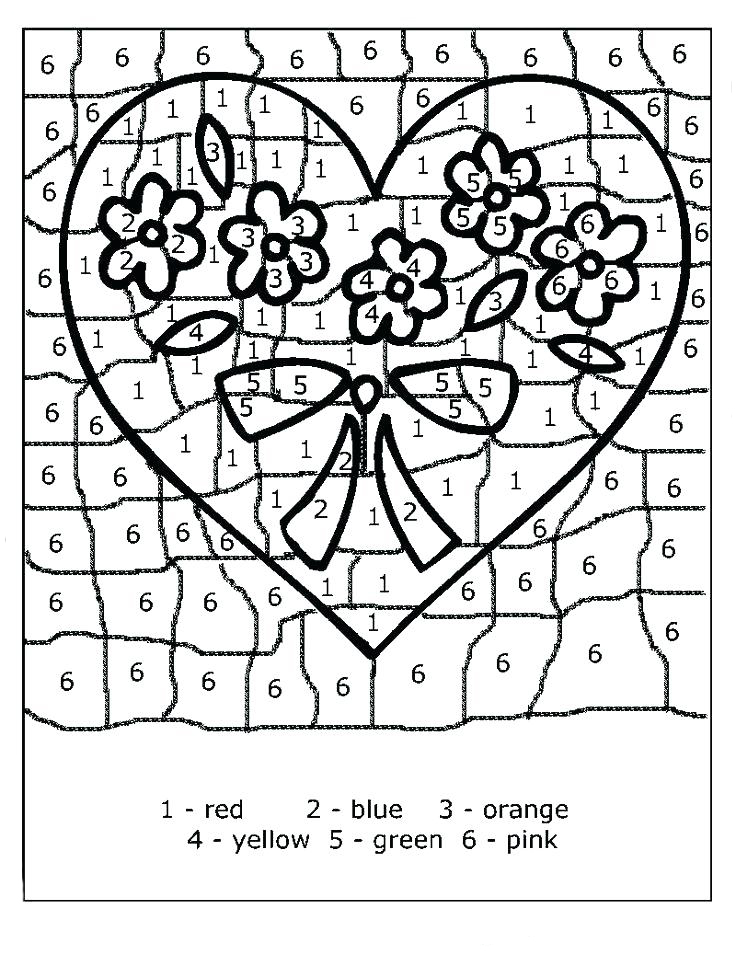 Famous Valentine Coloring Pages By Numbers 2022