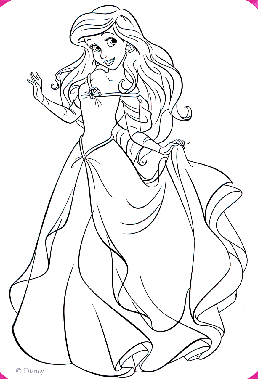 The Best Princess Coloring Pages Disney 2022
