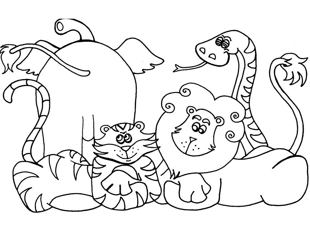 Cool Coloring Pages For Kids Animals References