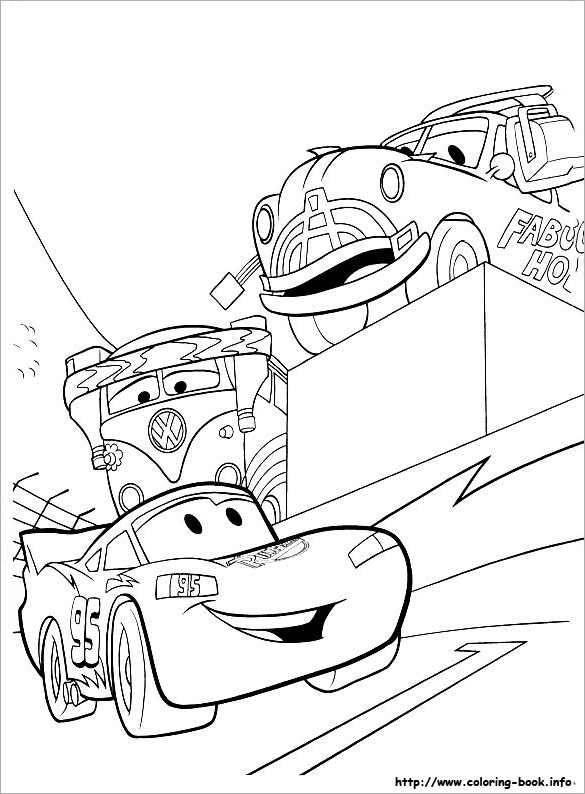 Famous Cars Coloring Pages Pdf References