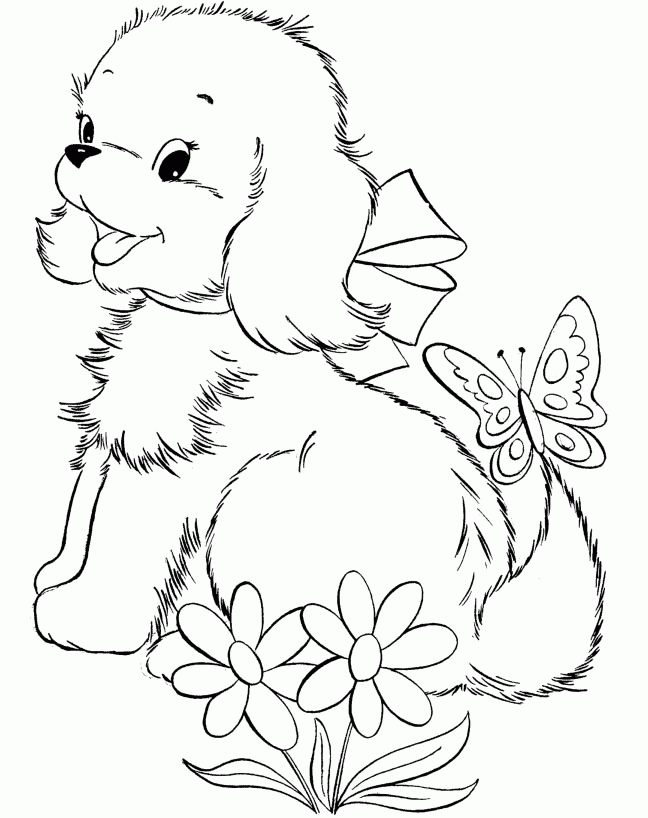 Cool Puppy Coloring Pages Pdf 2022