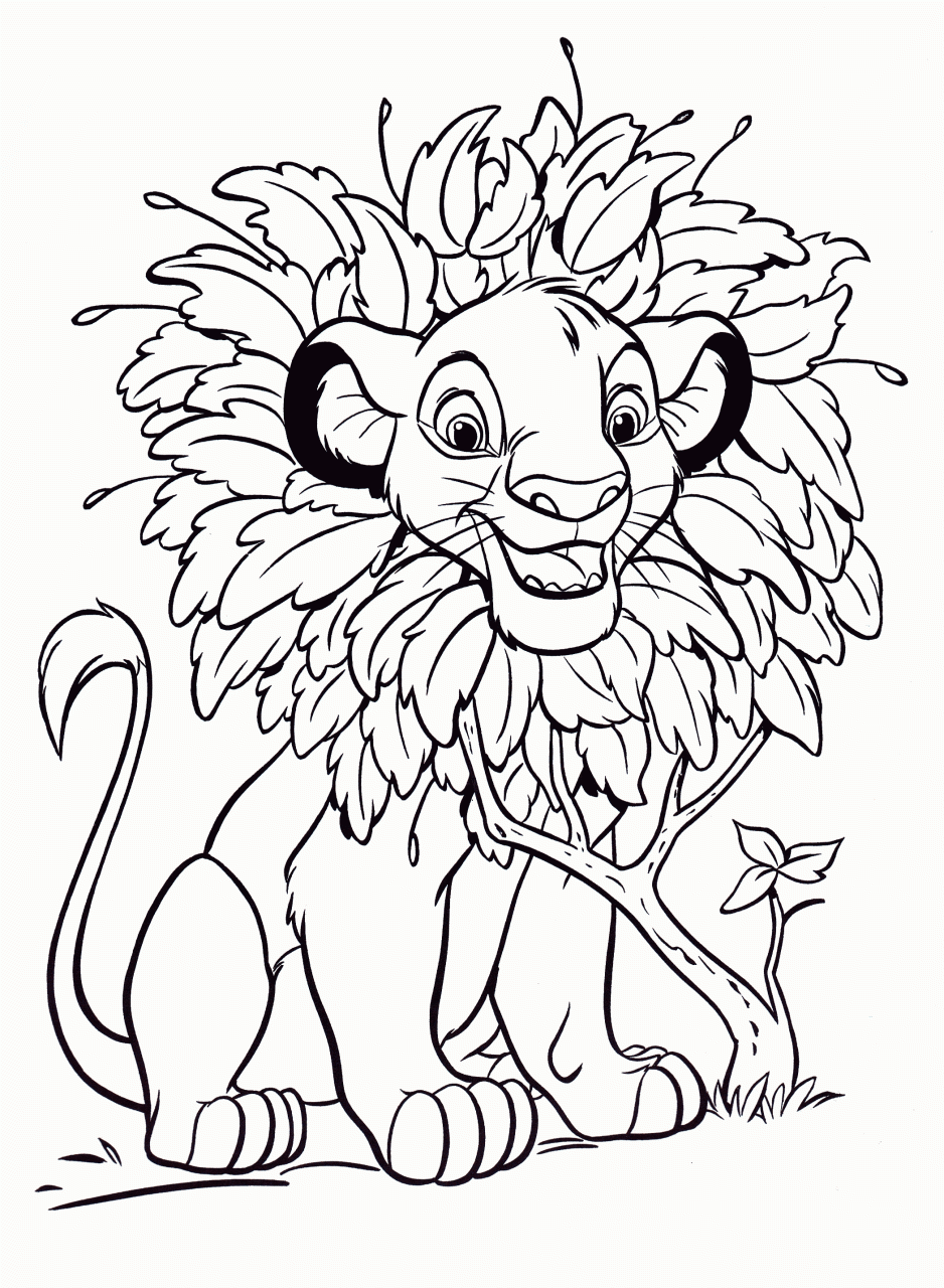 +13 Disney Coloring Pages Online 2022