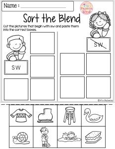 Teach child how to read Blending Words Worksheets For Kindergarten