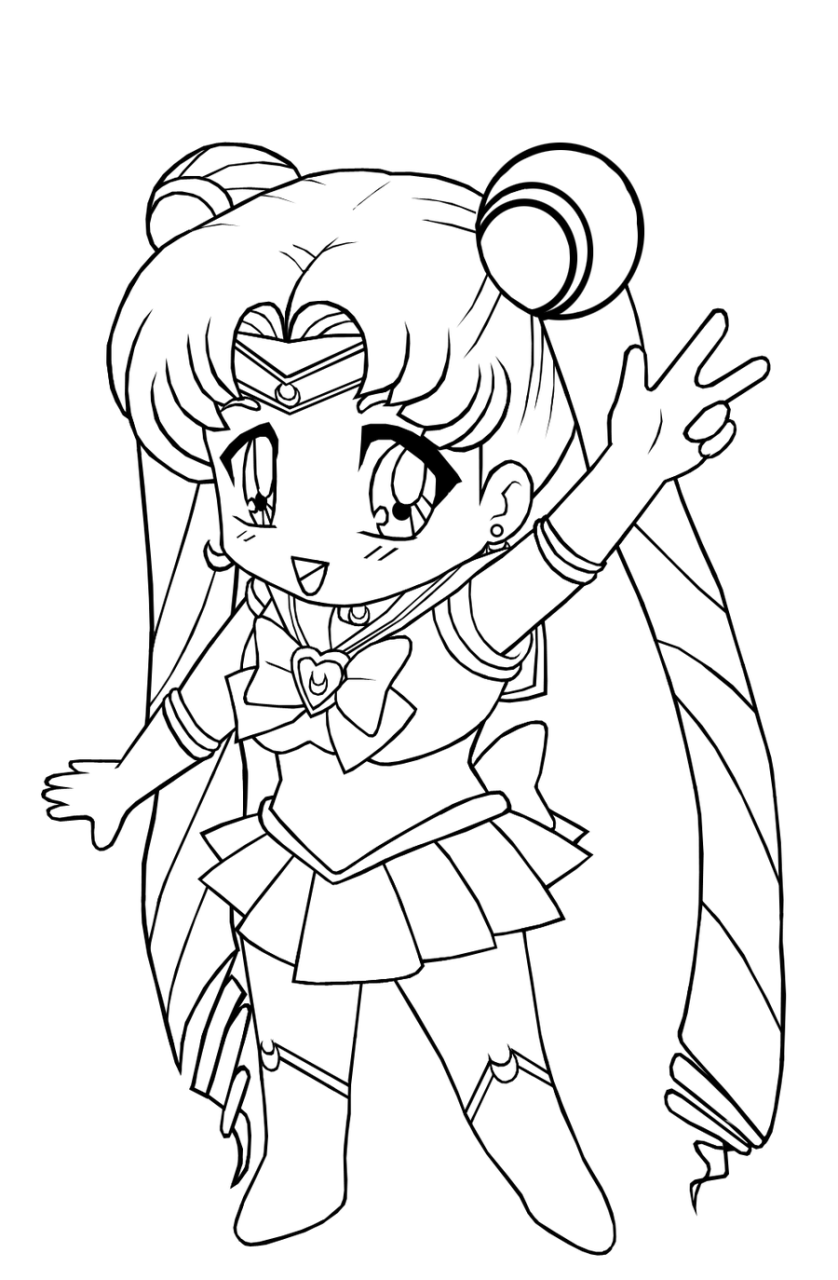 Incredible Anime Coloring Pages Easy 2022