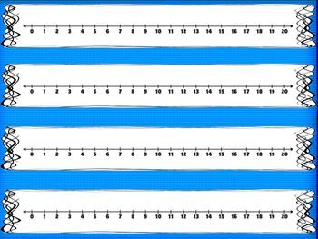 Printable Number Line To 20 Free