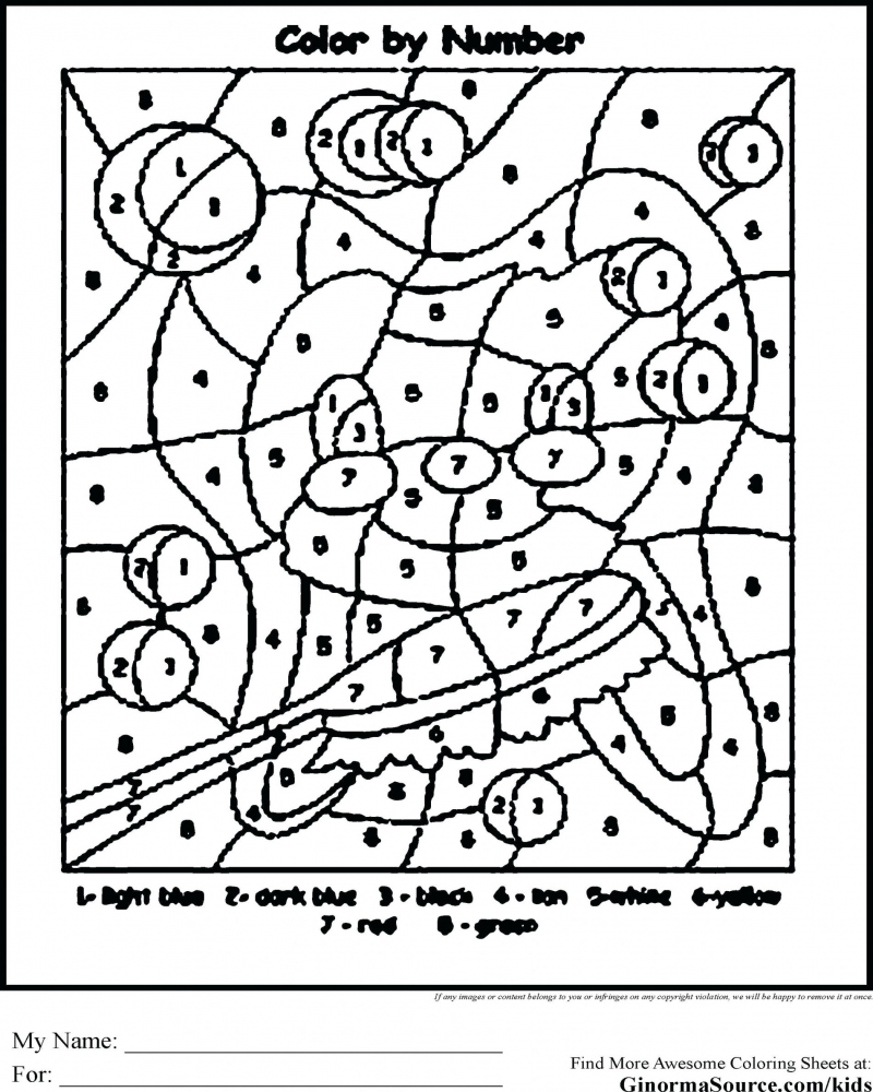 Cool Coloring Math Worksheets 4Th Grade Ideas