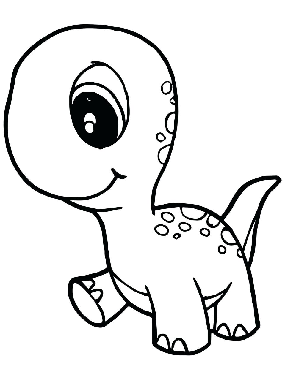 List Of Simple Dinosaur Coloring Pages References