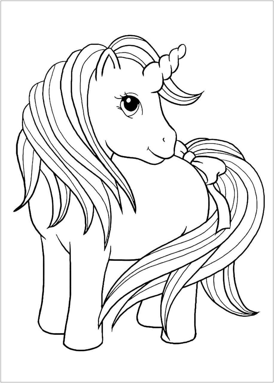Cool Coloring Pages For Kids Unicorn Ideas