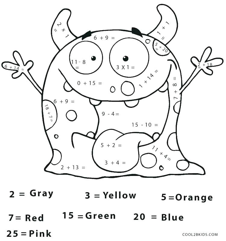 Review Of Color By Number Worksheets For 2Nd Graders Ideas
