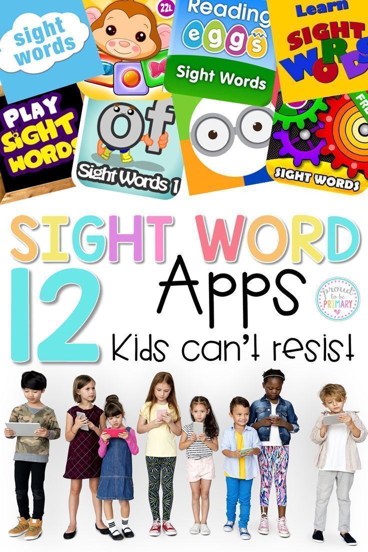The Best Free Sight Word Apps For Kindergarten Ideas