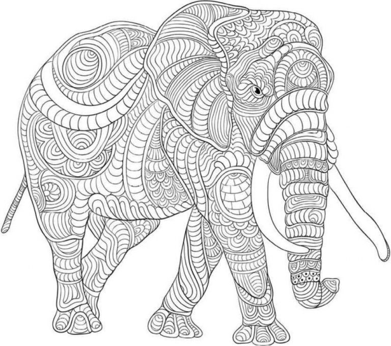 List Of Animals Coloring Pages Hard References