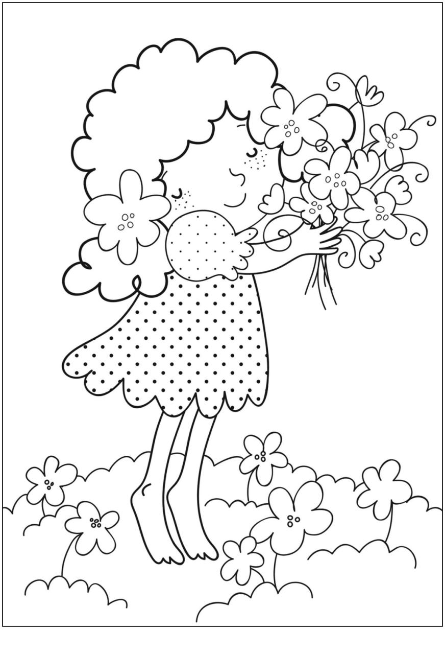 Incredible Printable Coloring Pages Flowers Ideas