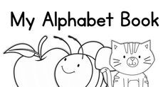 Kindergarten Printable Alphabet Book Pdf