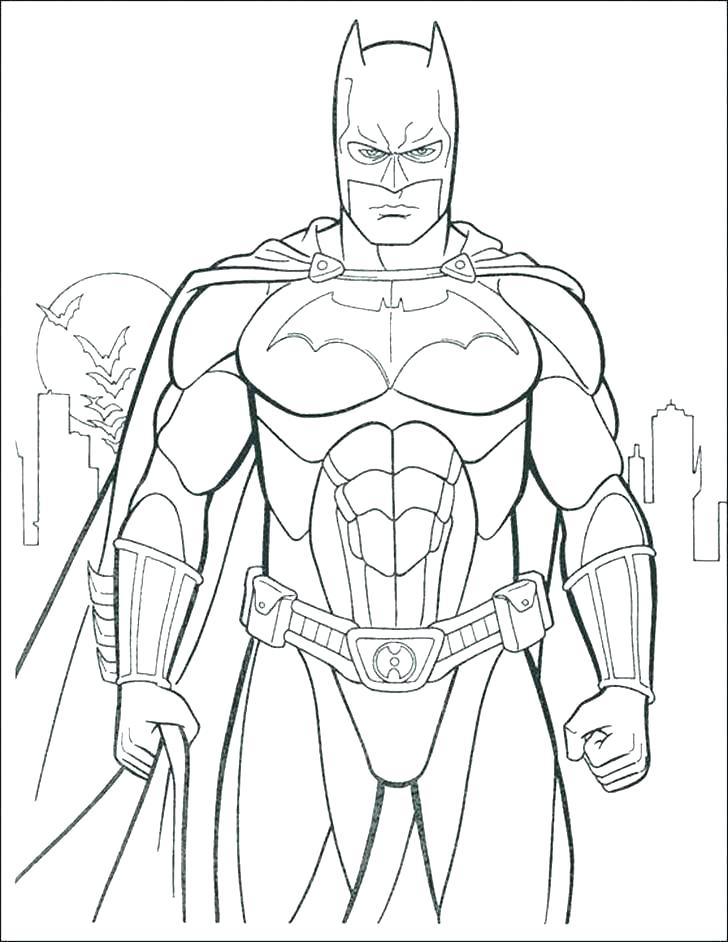 Incredible Batman Coloring Pages Easy 2022