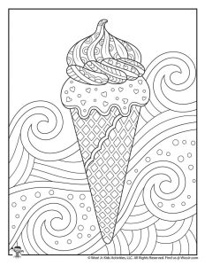 Summer Adult Coloring Pages Woo! Jr. Kids Activities
