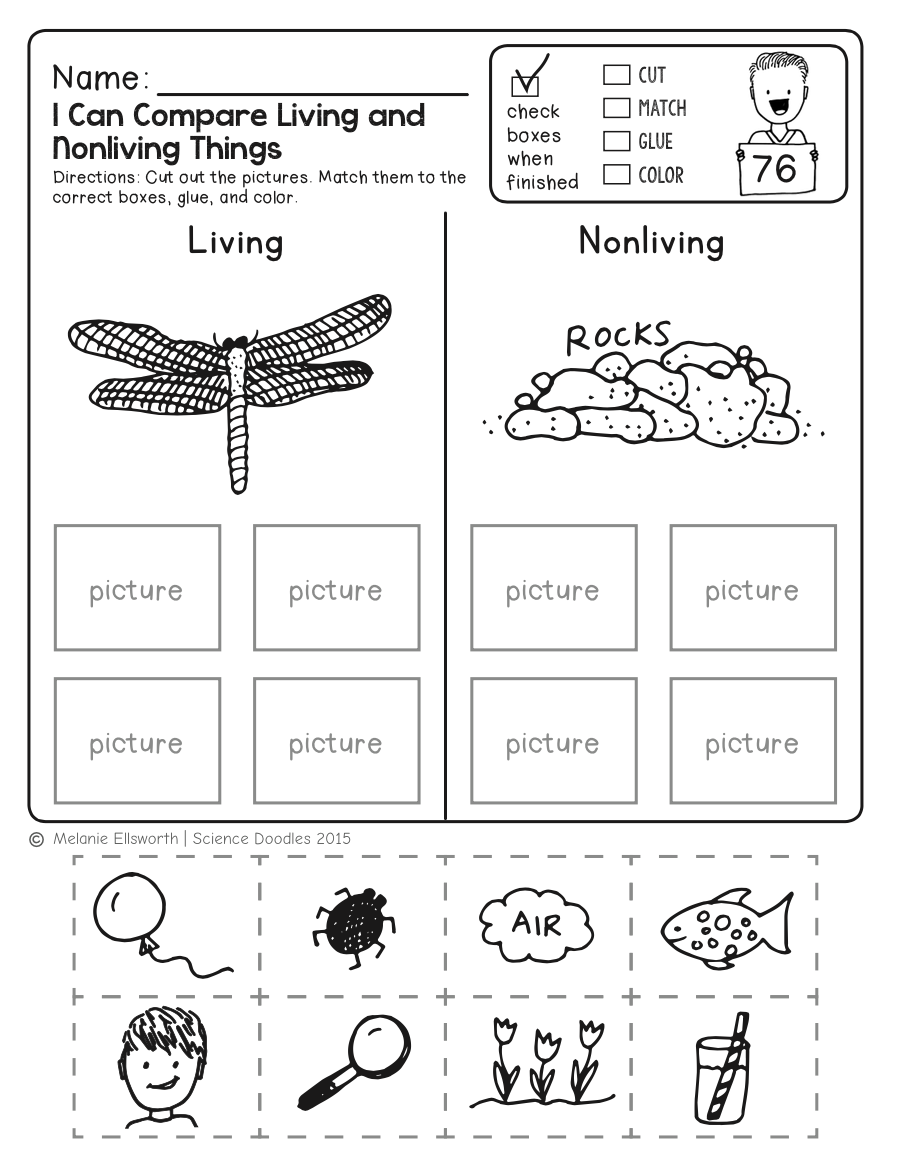 Cool Cut And Paste Halloween Worksheets For Kindergarten Ideas