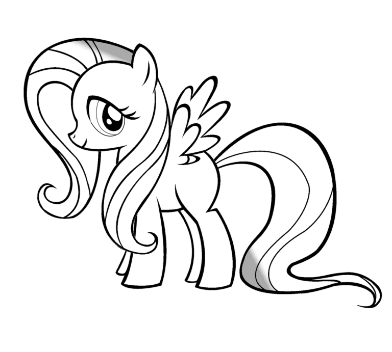 The Best My Little Pony Coloring Pages Fluttershy References