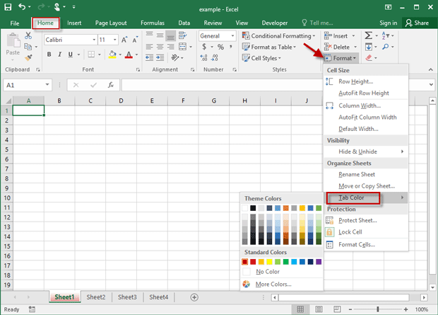 Cool Change Sheet Color Excel Shortcut 2022