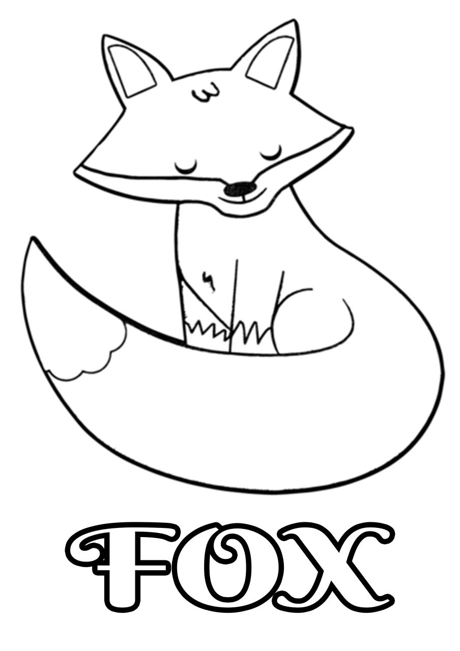 Review Of Fox Coloring Pages Printable Ideas