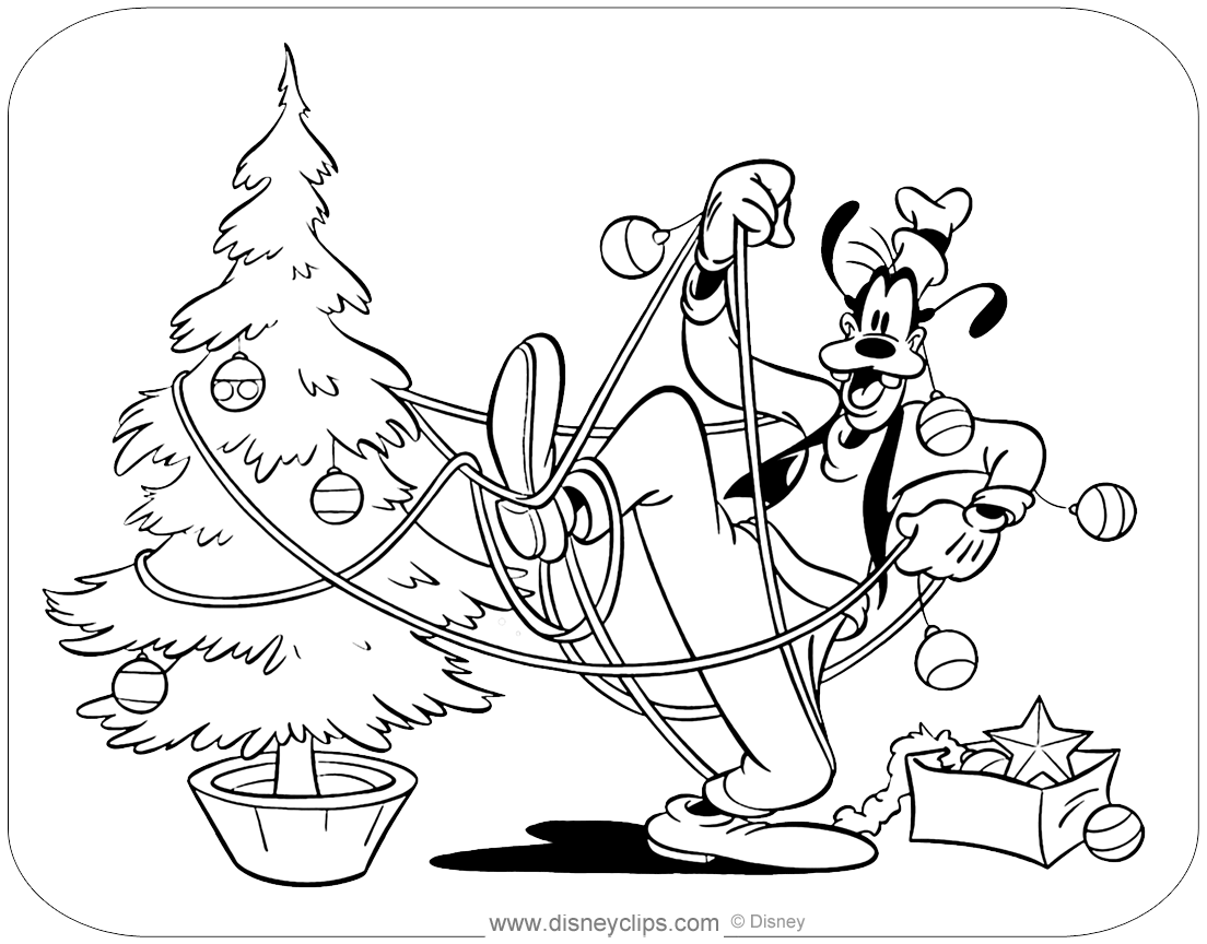 The Best Christmas Coloring Pages Printable Disney References