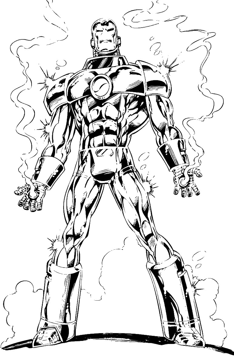 Review Of Iron Man Coloring Pages To Print 2022