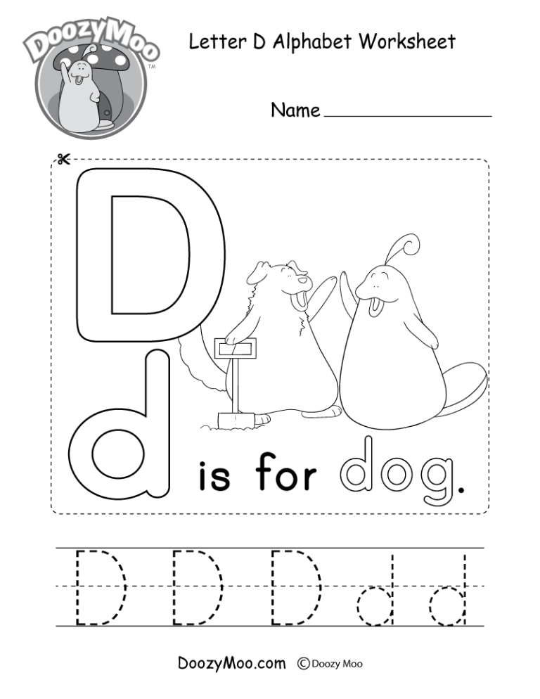 Review Of Alphabet D Worksheets Kindergarten 2022