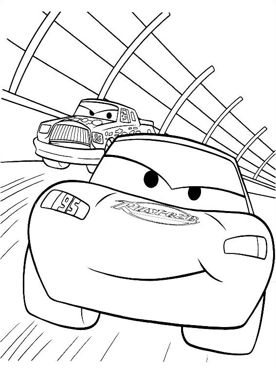 List Of Cars Coloring Pages Lightning Mcqueen References