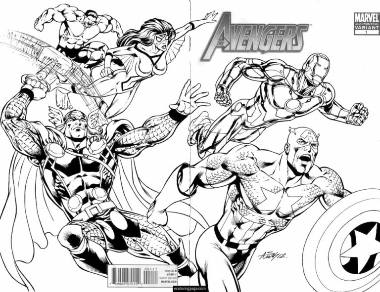Cool Marvel Coloring Pages Online 2022