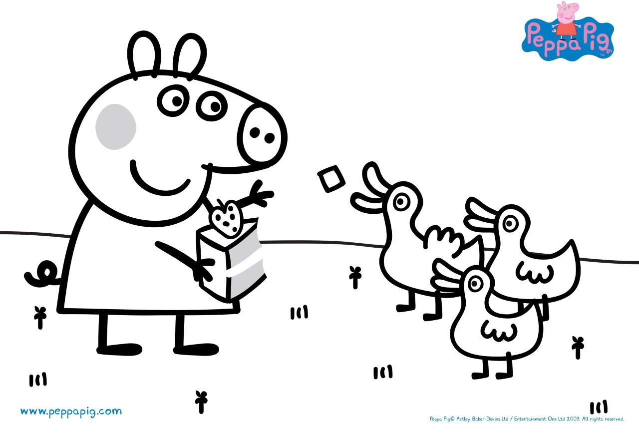 Review Of Peppa Pig Coloring Pages Printable Free Ideas