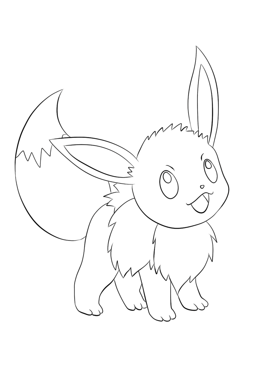 The Best Pokemon Coloring Pages Eevee Ideas