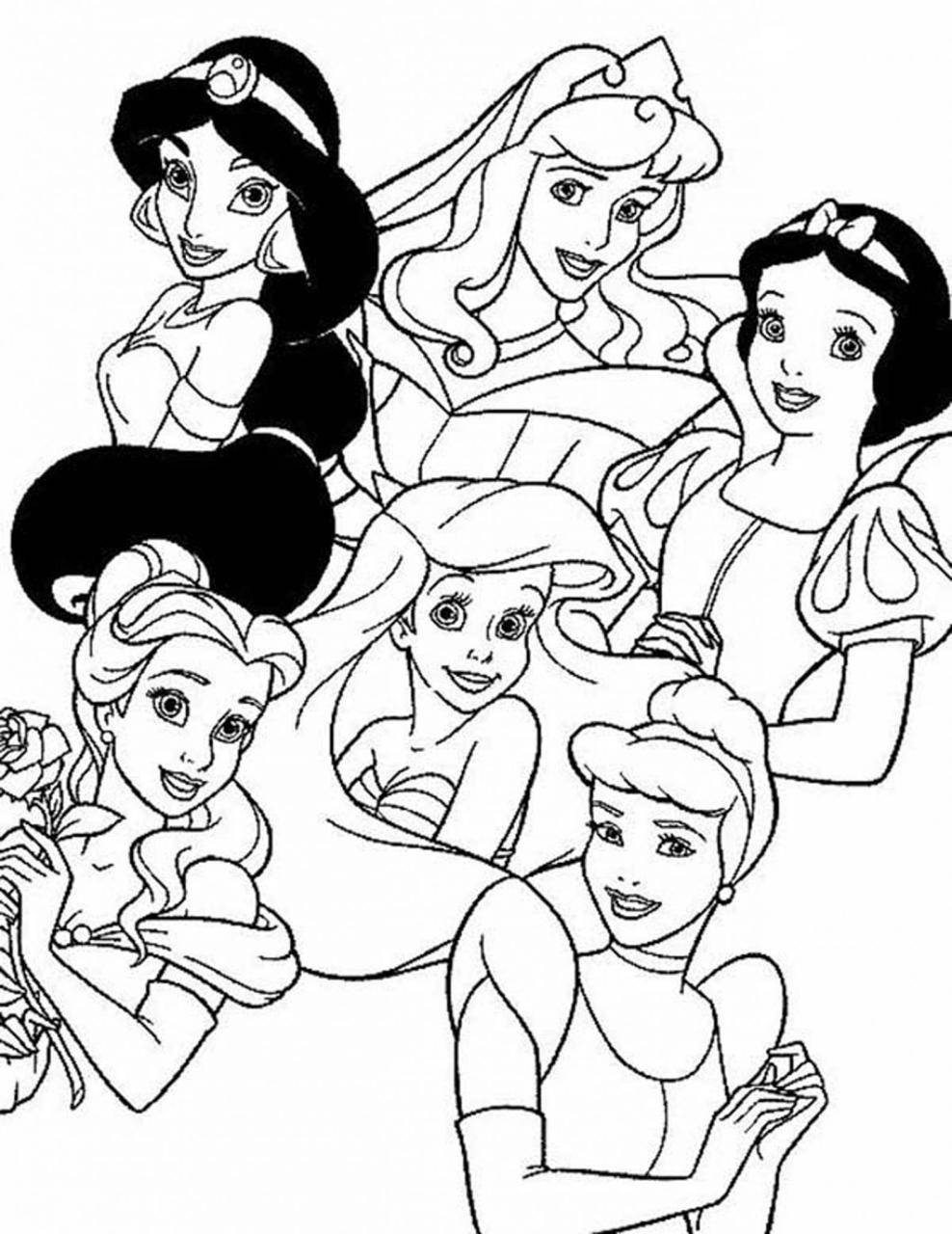 List Of Printable Coloring Pages Disney 2022