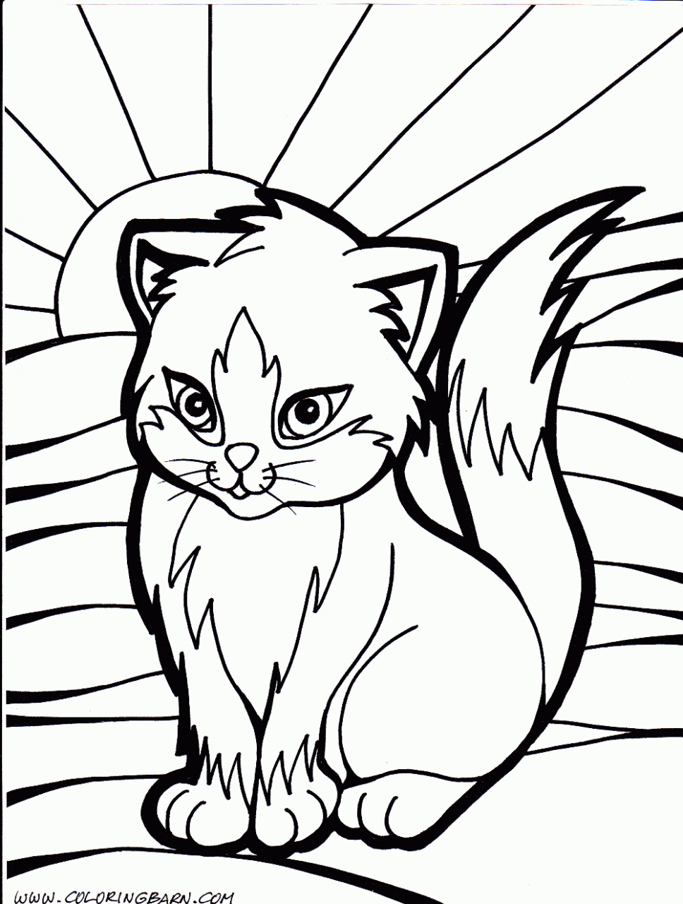 +20 Cat Coloring Pages Printable 2022