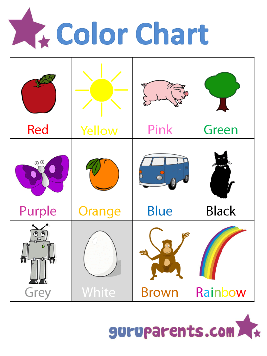 Review Of Learning Basic Colors Worksheets Ideas