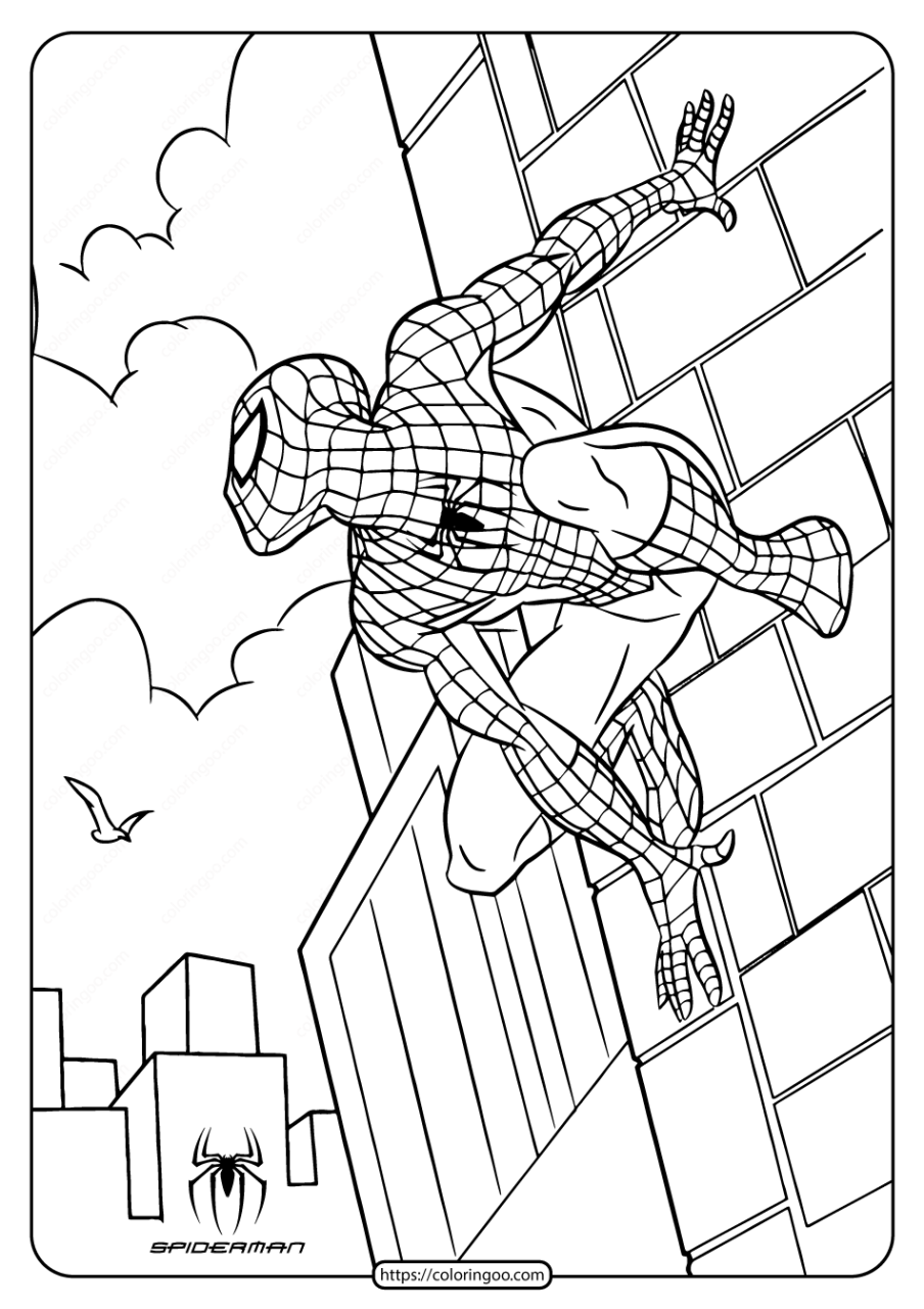 Review Of Spiderman Color Pages Pdf 2022