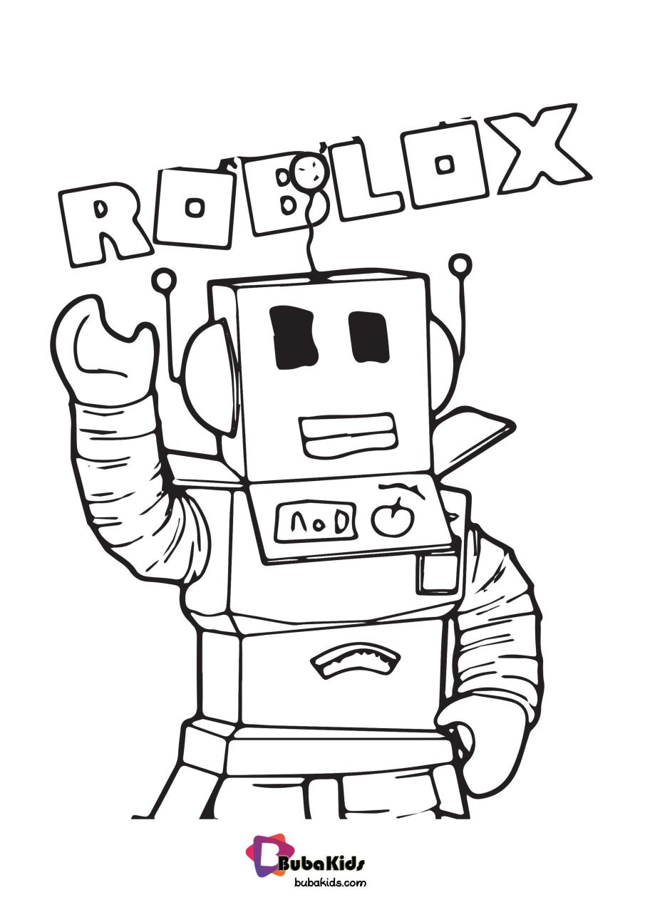 Famous Roblox Coloring Pages Boy Ideas