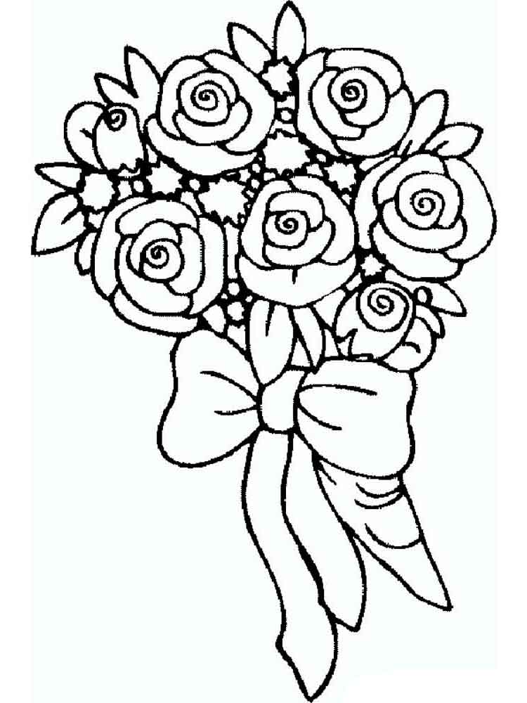 Review Of Coloring Pages Flowers Roses 2022