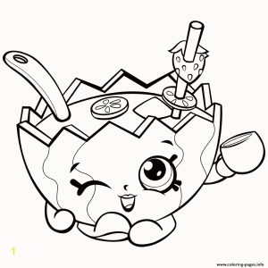 Shopkins Kooky Cookie Coloring Page