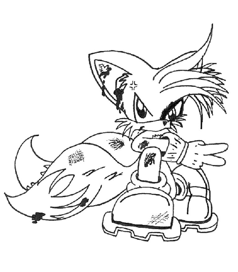 The Best Sonic Coloring Pages Online Ideas