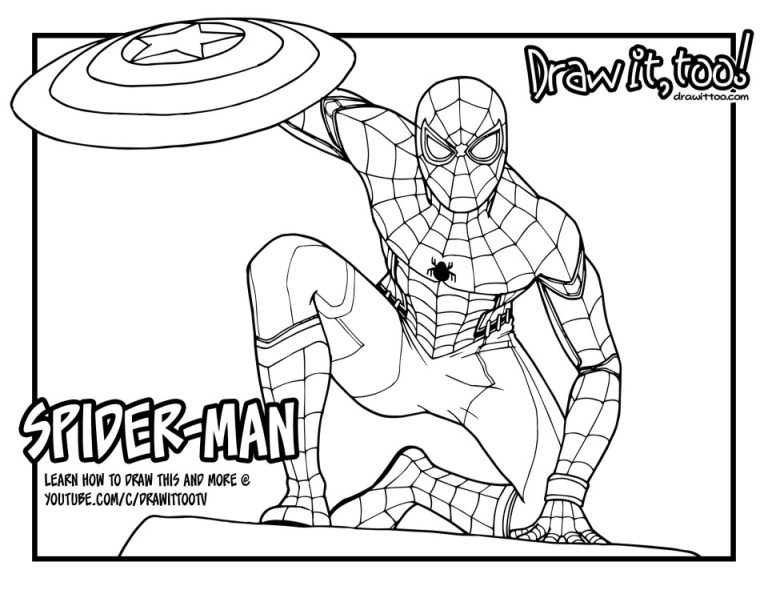 Review Of Spiderman Coloring Pages No Way Home References